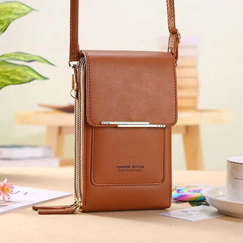 Touchscreen Crossbody Wallet