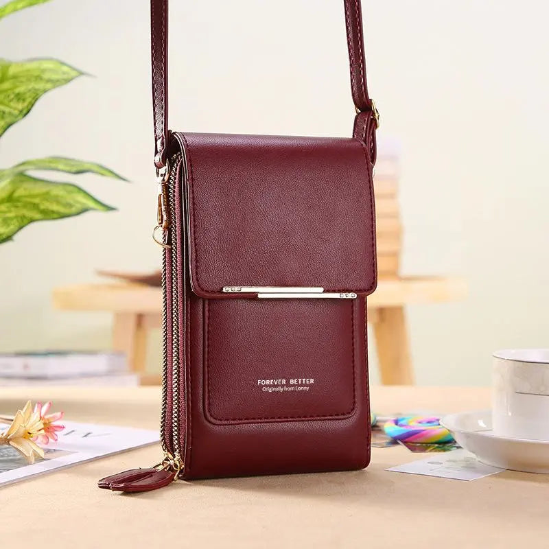 Touchscreen Crossbody Wallet