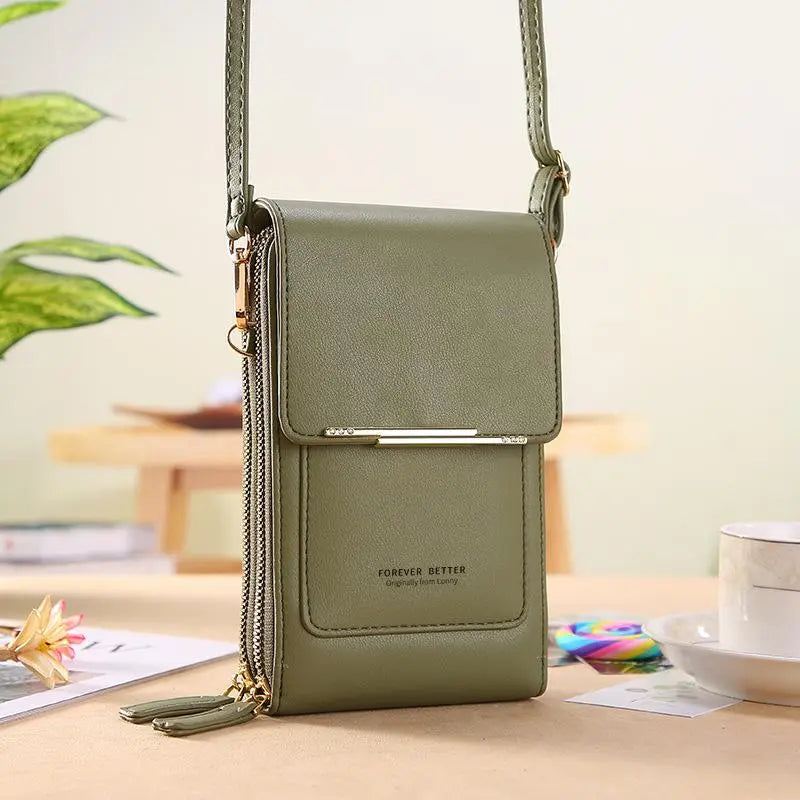 Touchscreen Crossbody Wallet
