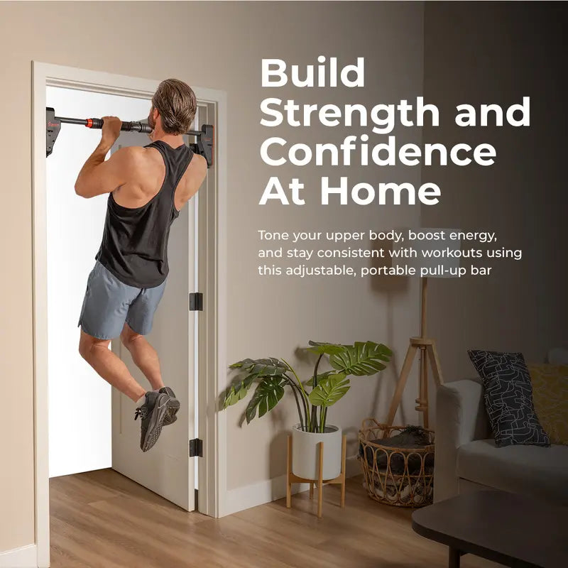 Heavy-Duty Adjustable Pull-Up Bar