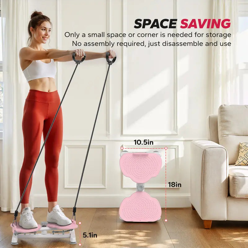 Adjustable Twist Board for Home Fitness
