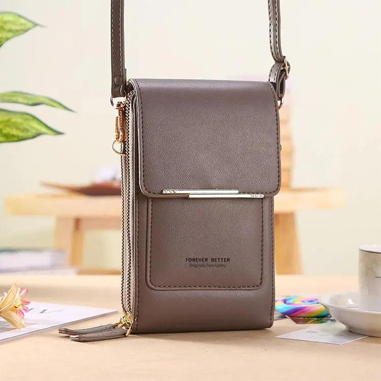 Touchscreen Crossbody Wallet