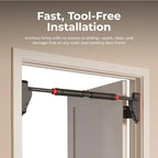 Heavy-Duty Adjustable Pull-Up Bar