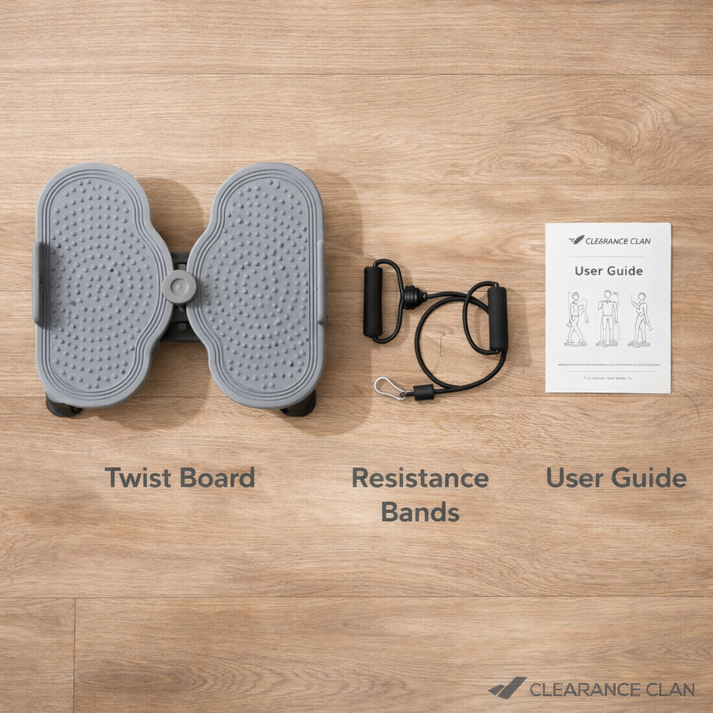 Adjustable Twist Board for Home Fitness