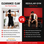 Heavy-Duty Adjustable Pull-Up Bar
