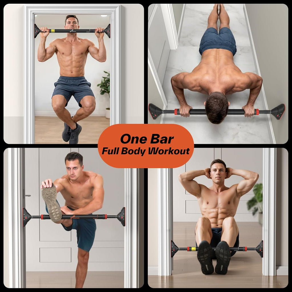 Heavy-Duty Adjustable Pull-Up Bar