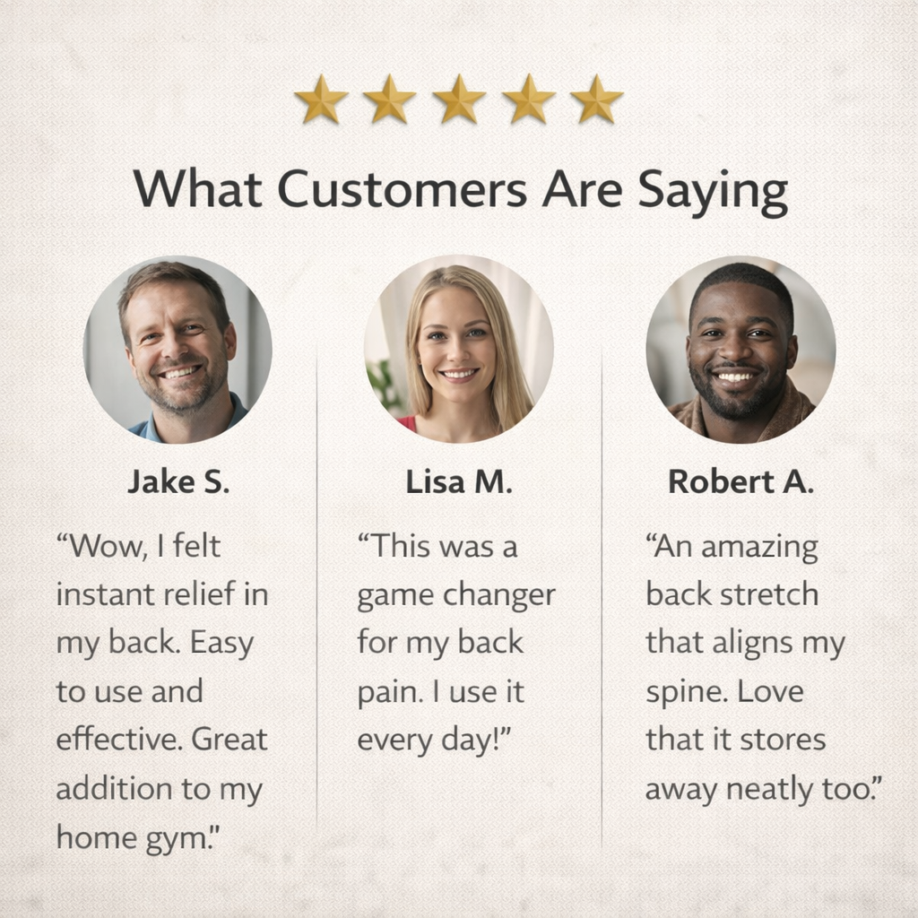 AlignPro™ Compact Back Stretch Bench