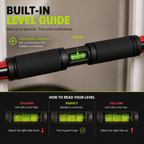 Heavy-Duty Adjustable Pull-Up Bar