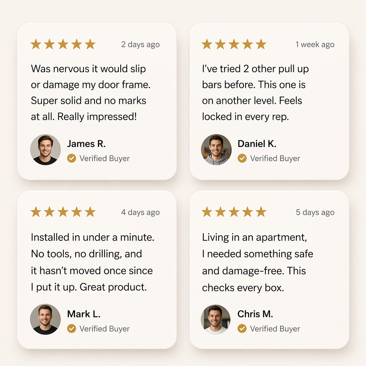 Heavy-Duty Adjustable Pull-Up Bar