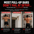 Heavy-Duty Adjustable Pull-Up Bar